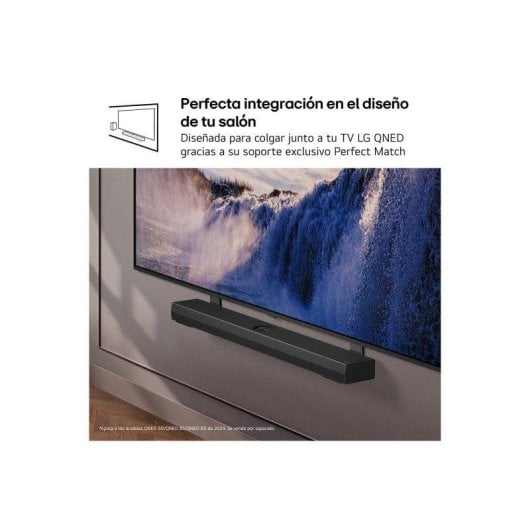 Barra de sonido LG S70TY Bluetooth HDMI eARC 400W Dolby Atmos Subwoofer inalámbrico