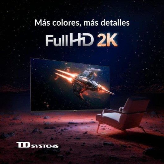 TV TD Systems LED M40C22TIZEN 40" Full HD 60Hz Smart TV Tizen HDR Dolby Digital Plus