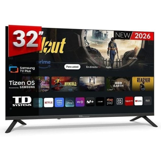 TV TD Systems LED M32C22TIZEN 32" HD 60Hz Smart TV Tizen HDR Dolby Digital Plus