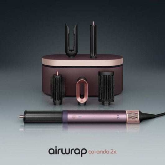 Multistyler Dyson Airwrap Co-anda 2x 1700W ionique Coanda 4 Températures 6 Accessoires Ciruela