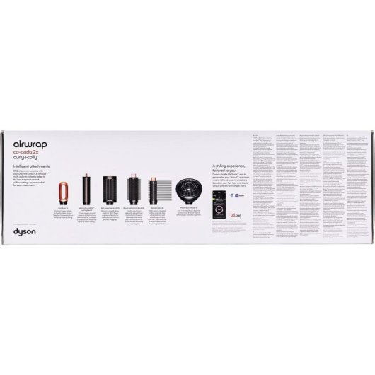 Multistyler Dyson Airwrap Co-anda 2x 1700W Coanda 4 Temperature Nero Oro Rosa