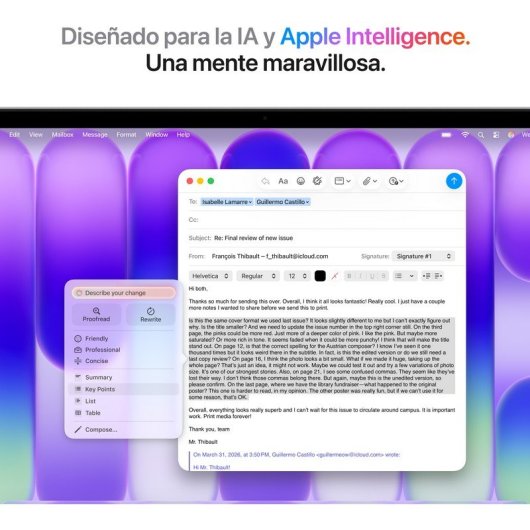 Apple MacBook Neo 13" Apple A18 Pro 8GB 512GB SSD GPU 5 núcleos macOS Touch ID Plata