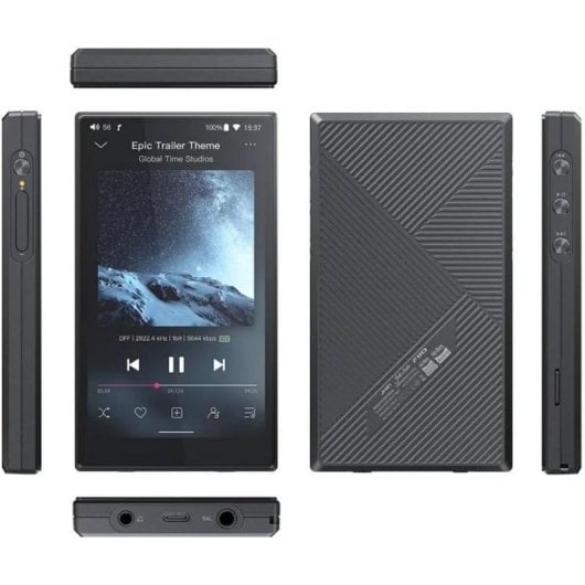 Lecteur audio numérique FiiO JM21 64GB DAC double haute résolution Android