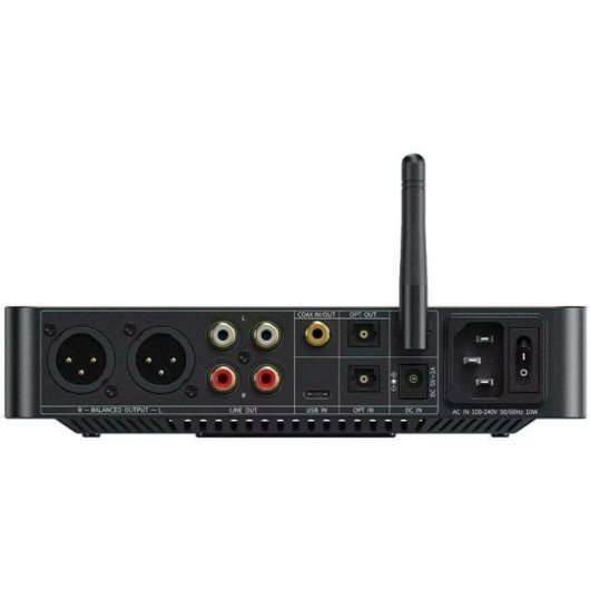 Ricevitore Bluetooth FiiO BR15 R2R 2,2 Vrms RCA/XLR Hi-Res LCD EQ 10 Bande