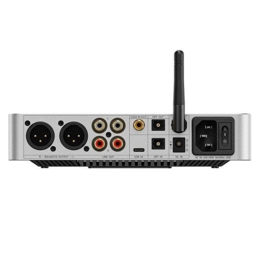 Ricevitore Bluetooth FiiO BR15 R2R 2,2 Vrms RCA/XLR Hi-Res Wireless DAC R2R LCD