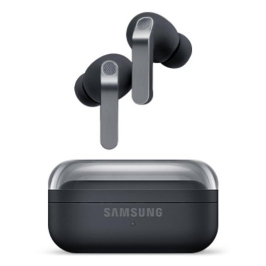 Auriculares Samsung Galaxy Buds4 Pro inalámbricos Bluetooth con Cancelación Activa de Ruido, micrófono y protección IP57, color negro