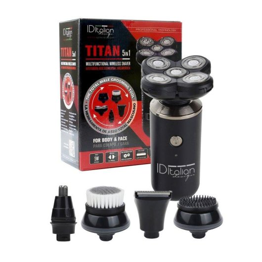Aparador Multifunções Corporal Italian Design 5 En 1 Sem Fios 90min Resistente à Água 3 Pentes Carga Rápida