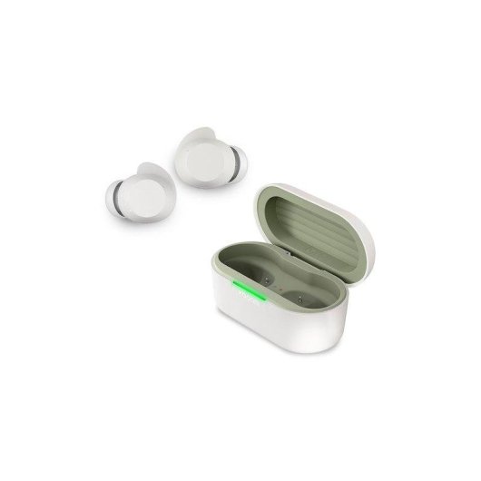 Auriculares LG Xboom Buds Lite inalámbricos Bluetooth con micrófono y controles táctiles blancos