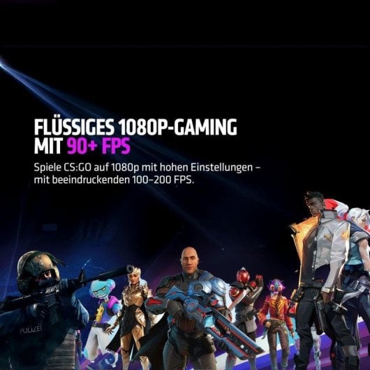 PC fisso BEASTCOM Q3 AMD Ryzen 7 16GB 512GB SSD Radeon Vega Windows 11 Pro WiFi