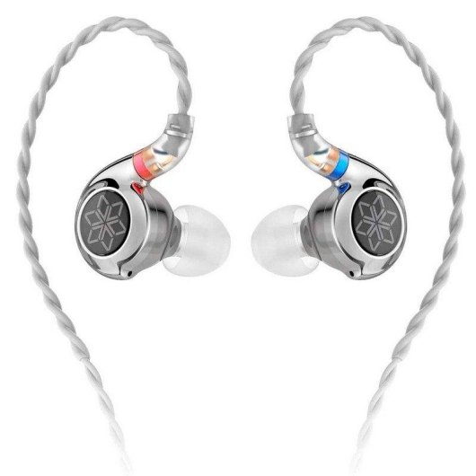 Auriculares FiiO FD11 MIC com fio Jack 3.5mm para chamadas e música, pretos