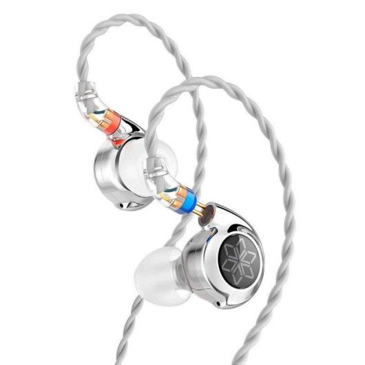 Auriculares FiiO FD11 MIC com fio Jack 3.5mm para chamadas e música, pretos
