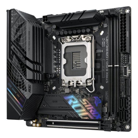 Schede Madri ASUS ROG Strix B760-I Gaming B760 LGA1700 DDR5 Mini ITX WiFi 6E RGB