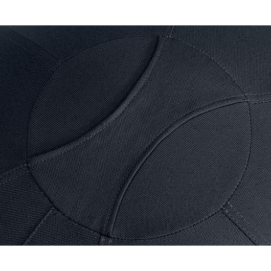 Silla puff Leitz Ergo balón gris 75 cm tela interior tope seguridad