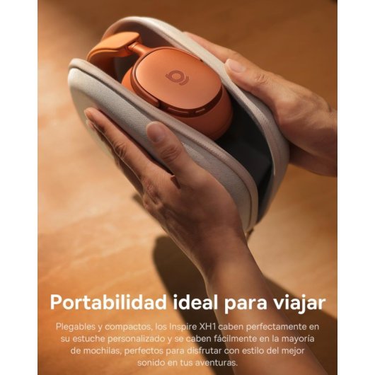 Auriculares Baseus Inspire XH1 kabellos Bluetooth mit Geräuschunterdrückung, Hi-Res, Orange