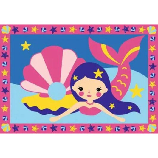 Kit pintura por números Ravensburger 23714 Chica 2 peças multicolor caixa