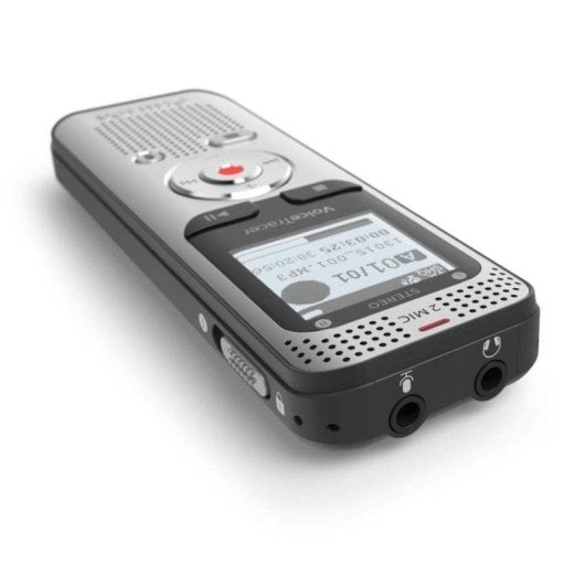 Dictafone Philips Voice Tracer DVT2050/00 estéreo 8GB LCD FM USB