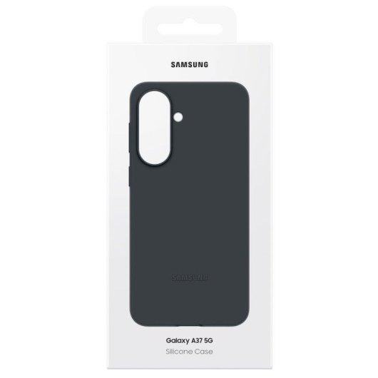 Funda para móvil Samsung EF-PA376CBEGWW Silicona Negra Resistente para Galaxy A37 5G