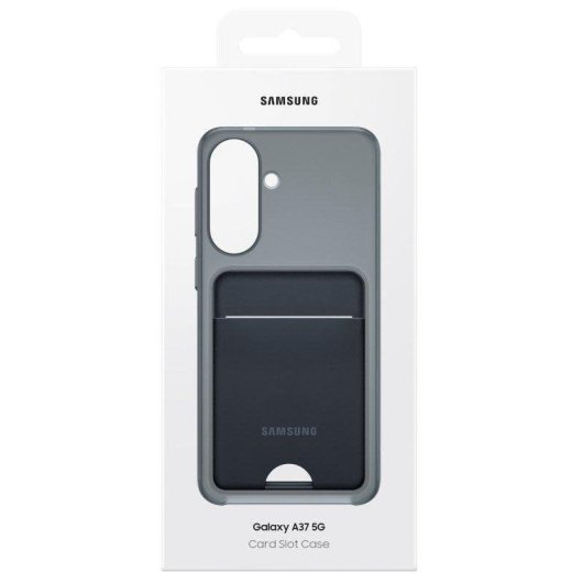 Funda para móvil Samsung EF-OA376TBEGWW carteira preta com bolso para Galaxy A37 5G