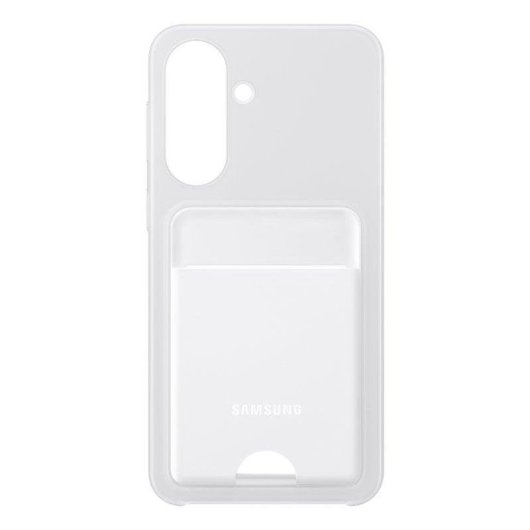 Funda para móvil Samsung EF-OA376TJEGWW carteira cinza claro com bolso para Galaxy A37 5G