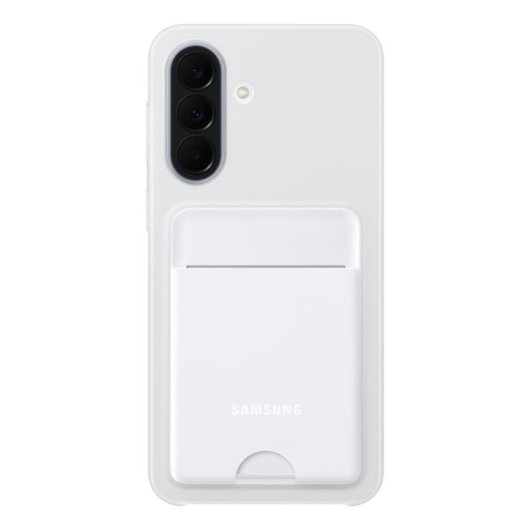 Funda para móvil Samsung EF-OA376TJEGWW cartera gris claro con bolsillo para Galaxy A37 5G