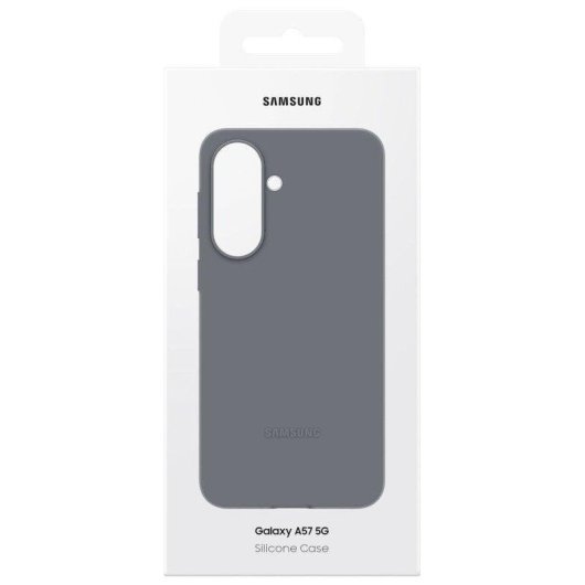 Handyhülle Samsung EF-PA576CJEGWW Silikon Grau Robust für Galaxy A57 5G