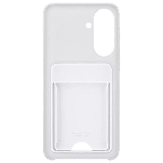 Funda para móvil Samsung EF-OA576TJEGWW Klapphülle hellgrau mit Kartenfach für Galaxy A57 5G