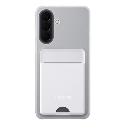 Funda para móvil Samsung EF-OA576TJEGWW cartera gris claro con bolsillo para Galaxy A57 5G