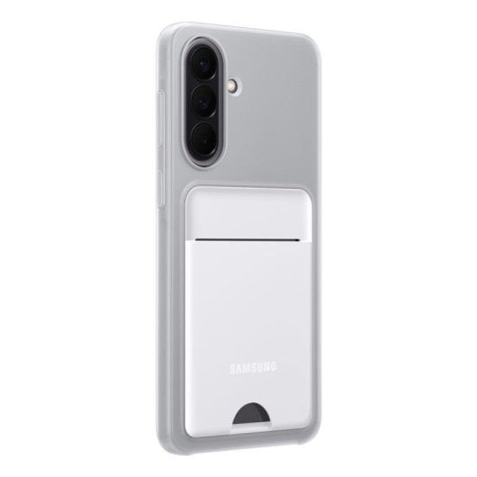 Funda para móvil Samsung EF-OA576TJEGWW cartera gris claro con bolsillo para Galaxy A57 5G