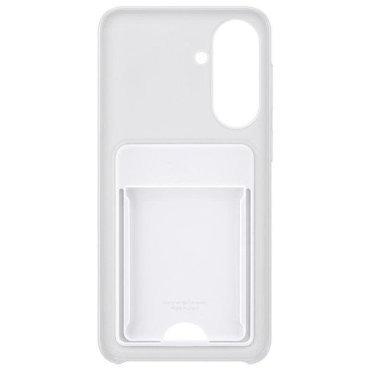 Funda para móvil Samsung EF-OA576TJEGWW Klapphülle hellgrau mit Kartenfach für Galaxy A57 5G