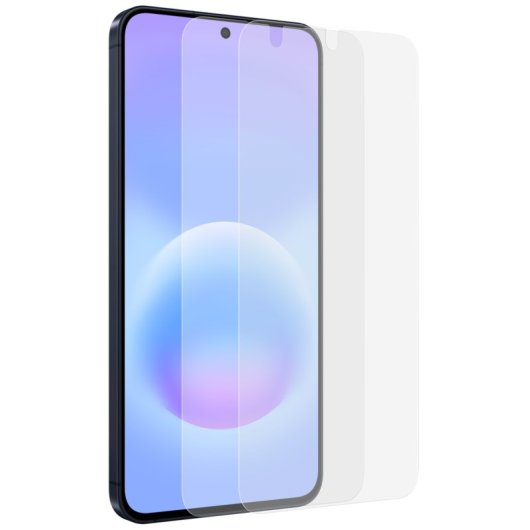 Displayschutzfolie Samsung Galaxy A57 5G Transparent Anti-Fingerprint 2er Pack