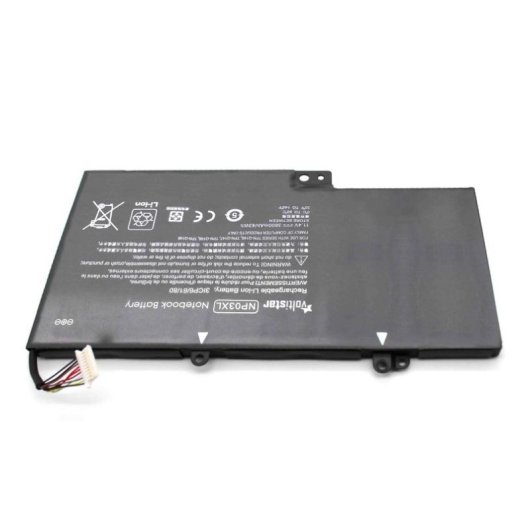 Batterie VOLTISTAR BAT2036 HP 11.4 V 3800 mAh Li-Ion Schwarz