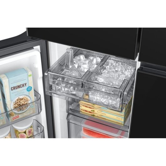 Frigorífico Americano Samsung RM90F67CECEF Total No Frost 185cm 654L E Preto WiFi IA
