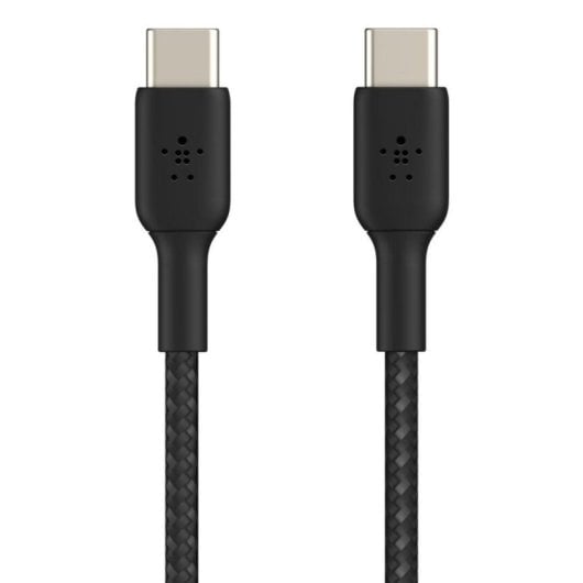 USB-C Kabel Belkin BoostCharge CAB004BT0MBK 15 cm 60 W Geflochten Schwarz