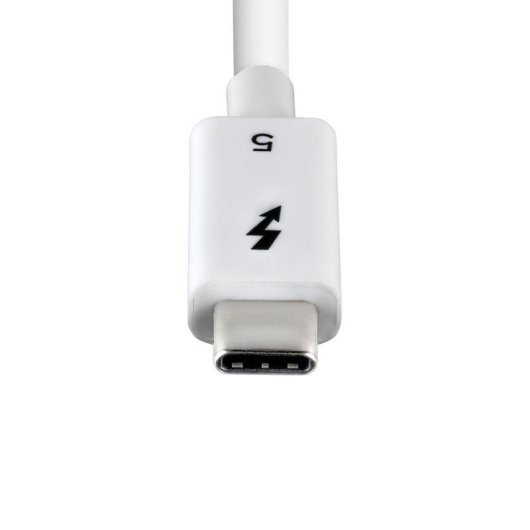 Cavo Thunderbolt 5 StarTech TBLT5MM1M240WWH 1m 120Gbps 240W Bianco