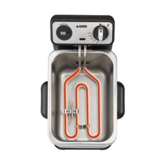 Friggitrice SEB FR518100 4L 2300W con Timer e Sistema di Filtraggio