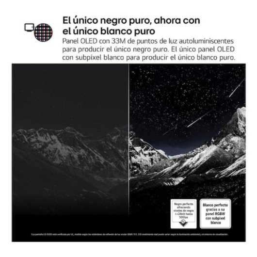 TV LG OLED evo AI OLED42C5ELB 42" 4K UltraHD 120Hz Smart TV WebOS HDR10 Dolby Vision Atmos