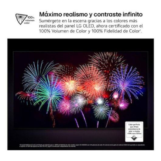 TV LG OLED evo AI OLED42C5ELB 42" 4K UltraHD 120Hz Smart TV WebOS HDR10 Dolby Vision Atmos