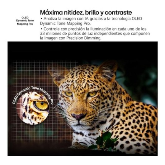 TV LG OLED evo AI OLED42C5ELB 42" 4K UltraHD 120Hz Smart TV WebOS HDR10 Dolby Vision Atmos