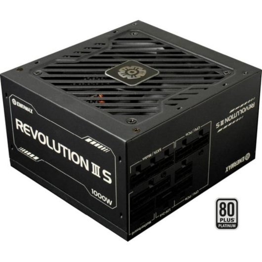 Fuente de Alimentación Enermax Revolution III S 1000W 80 PLUS Platinum modular
