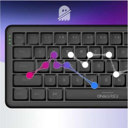 Tastiera Oniverse Magnus 65% cablata compatta con retroilluminazione RGB USB