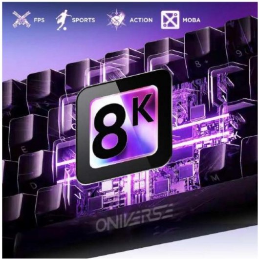 Tastiera Oniverse Magnus 65% cablata compatta con retroilluminazione RGB USB