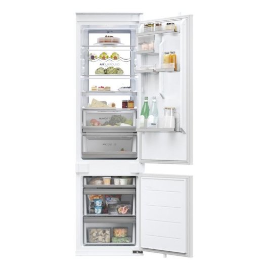 Frigorífico Combi Haier HBW7519C No Frost 193cm 300L C Branco WiFi IA