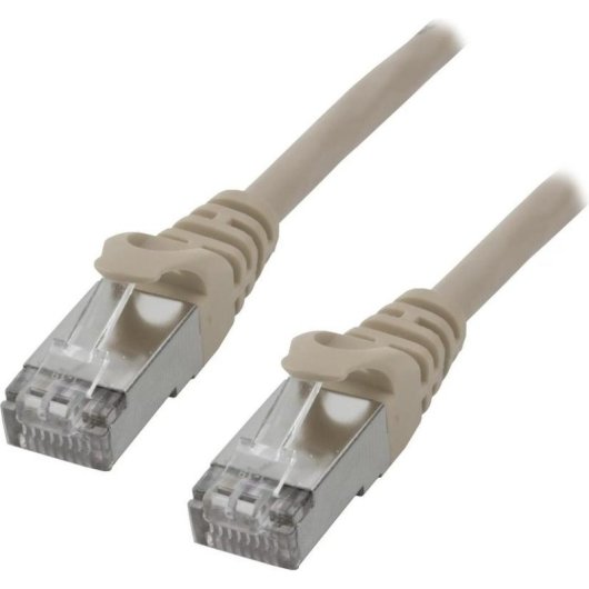 Netzwerkkabel MCL FCC6BMZ-2M Cat6 F/UTP 2 m abgeschirmt RJ45 Kupfer Grau