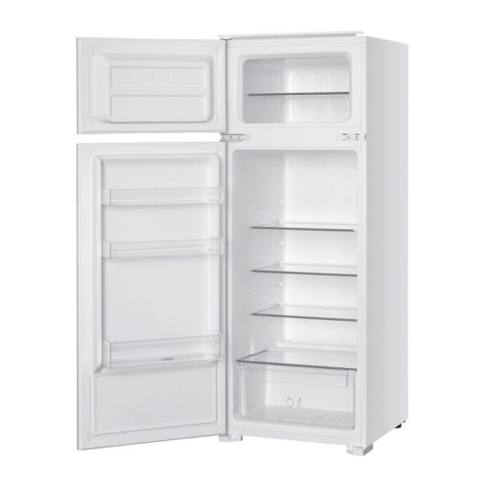 Frigorífico Dos Puertas Candy CFBD2450/2ESH Defrost 145 cm 205L E Blanco