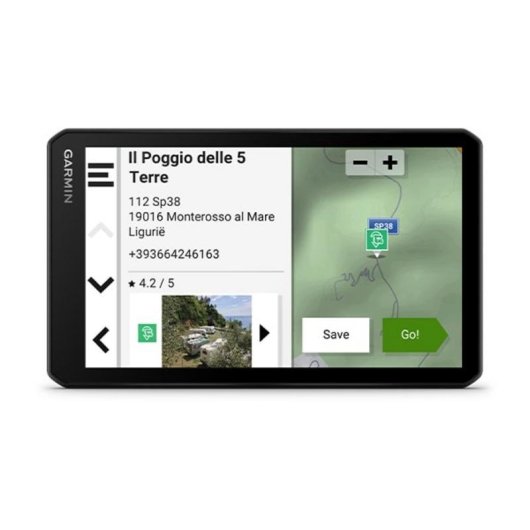 Navigatore Garmin CamperCam 795 GPS 6.95" TFT WiFi Bluetooth Camera Integrata