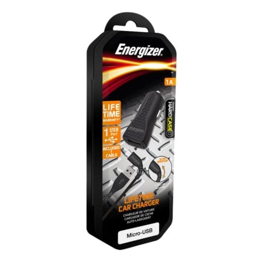 Caricatore auto Energizer DC1ALMCM universale cavo 1,2 m nero
