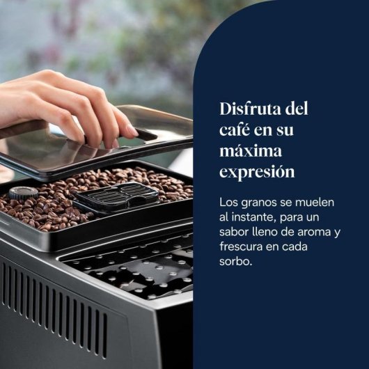Cafetera Superautomática De'Longhi Magnifica S ECAM11.112.B 1,8L con espumador de leche