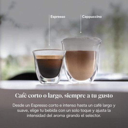 Cafetera Superautomática De'Longhi Magnifica S ECAM11.112.B 1,8L con espumador de leche