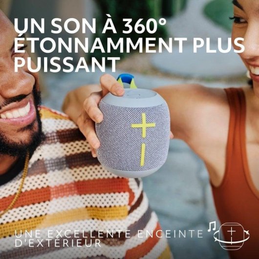 Enceinte Ultimate Ears Wonderboom 4 Bluetooth 360° résistante eau et poussière