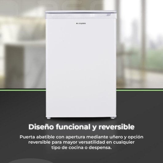 Congelador Aspes ACV855501E Vertical 91L Porta Reversível Classe E